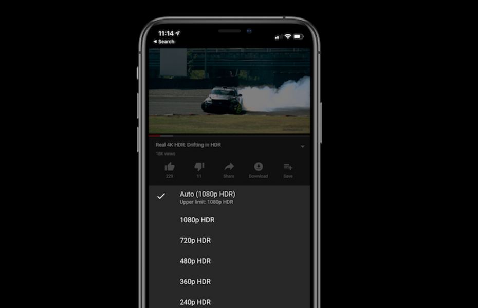 Kini pengguna iPhone 11 Pro dan Pro Max bisa menikmati video HDR di YouTube