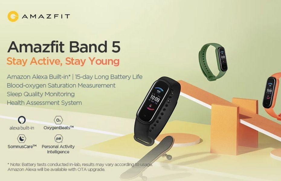 Amazfit Band 5 hadir sebagai Mi Band 5 yang ditingkatkan dan lebih mahal