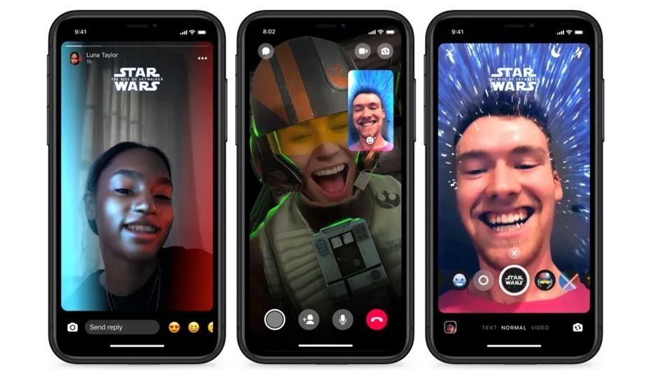Menyambut Rilis Film Star Wars Terbaru, Facebook Buat Fitur Menarik di Messenger