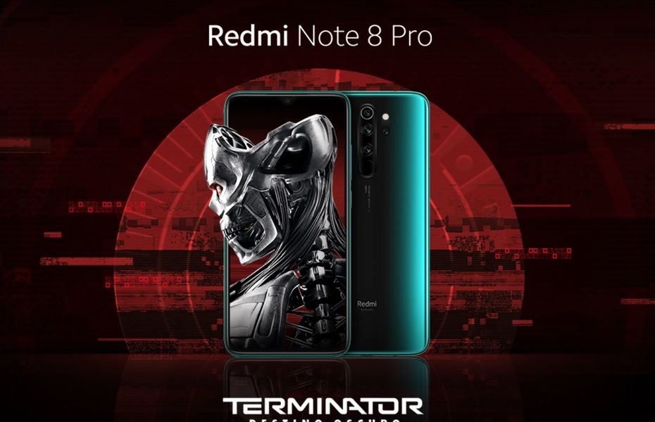 Promosikan film Terminator: Dark Fate, Xiaomi rilis Redmi Note 8 Pro Terminator Edition