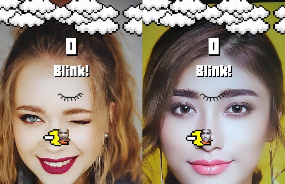Cara bermain filter game Flying Face di Instagram Stories