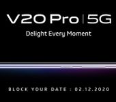 Vivo V20 Pro 5G dikonfirmasi siap meluncur awal Desember