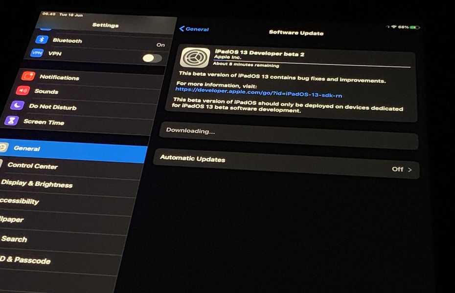 Cara update ke iOS 13, iPadOS 13 beta 2 tanpa akun developer
