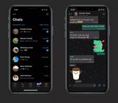 Mode gelap WhatsApp kini sudah tersedia di iOS dan Android