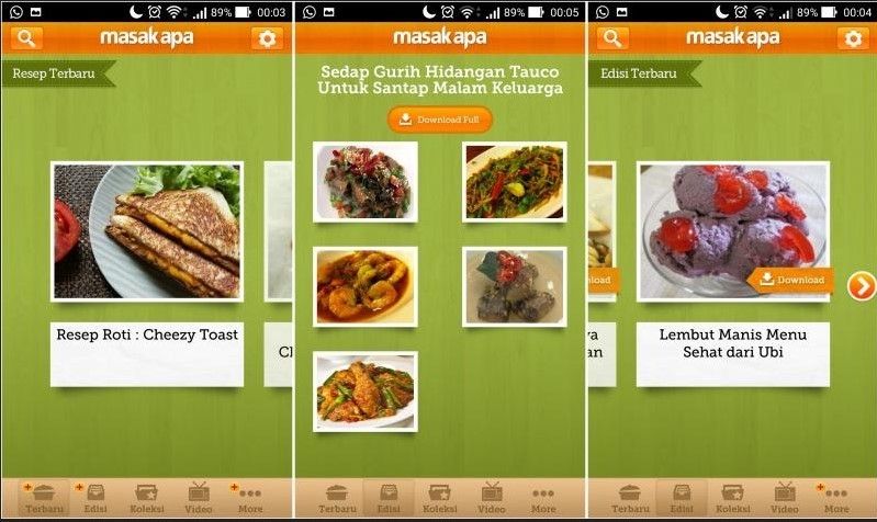 3 Apps Resep Makanan Nusantara Android Terlengkap
