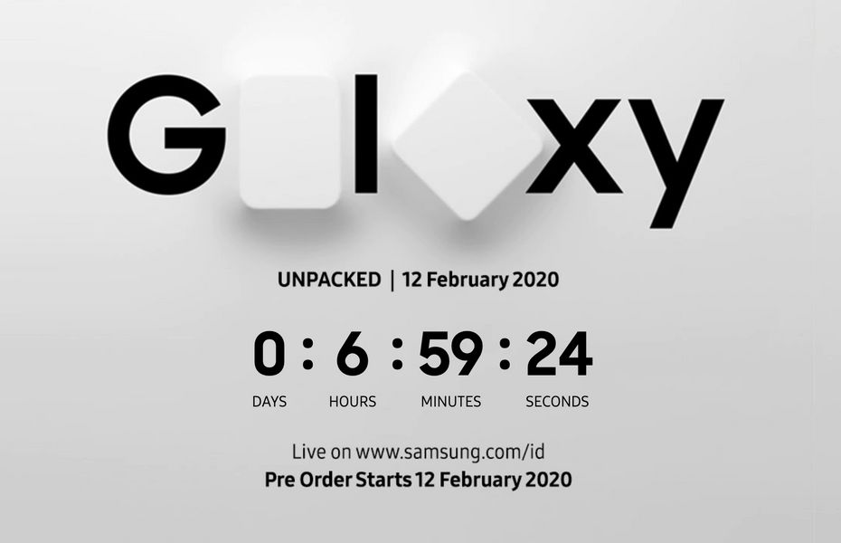 Cara nonton langsung peluncuran Samsung Galaxy S20 Series