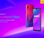 Realme 3 warna Diamond Red segera masuk pasar Indonesia