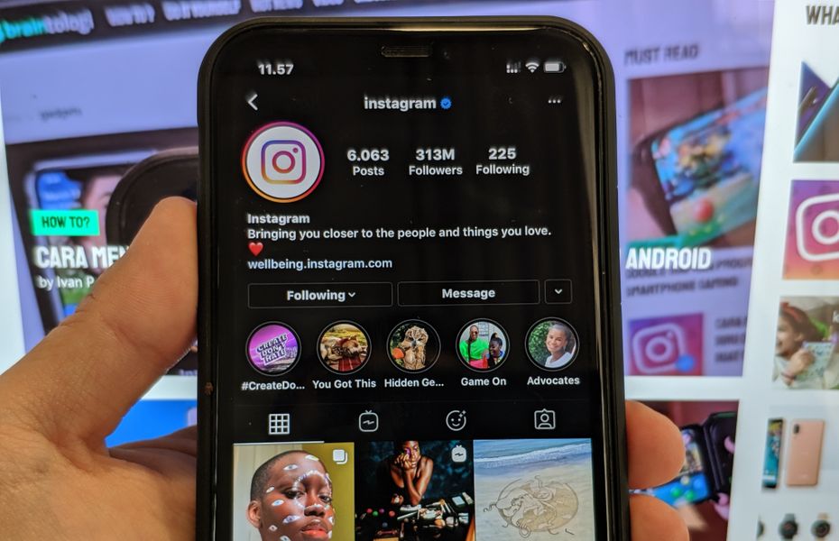 Cara mengaktifkan fitur Instagram dark mode di iOS dan Android
