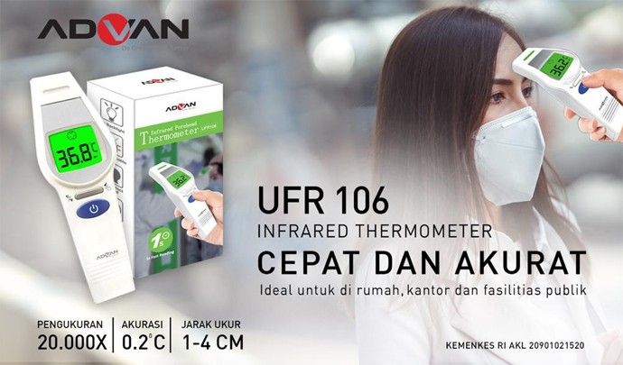 Tak hanya ponsel, Advan juga hadirkan Thermometer Infrared dengan harga Rp1,5 juta. Apa keunggulannya?